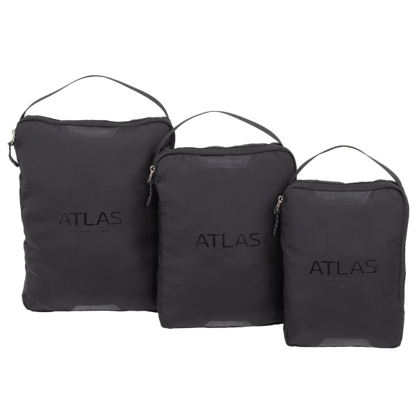 Oxford Oxford Atlas Packing Cubes 3 -Pack Black